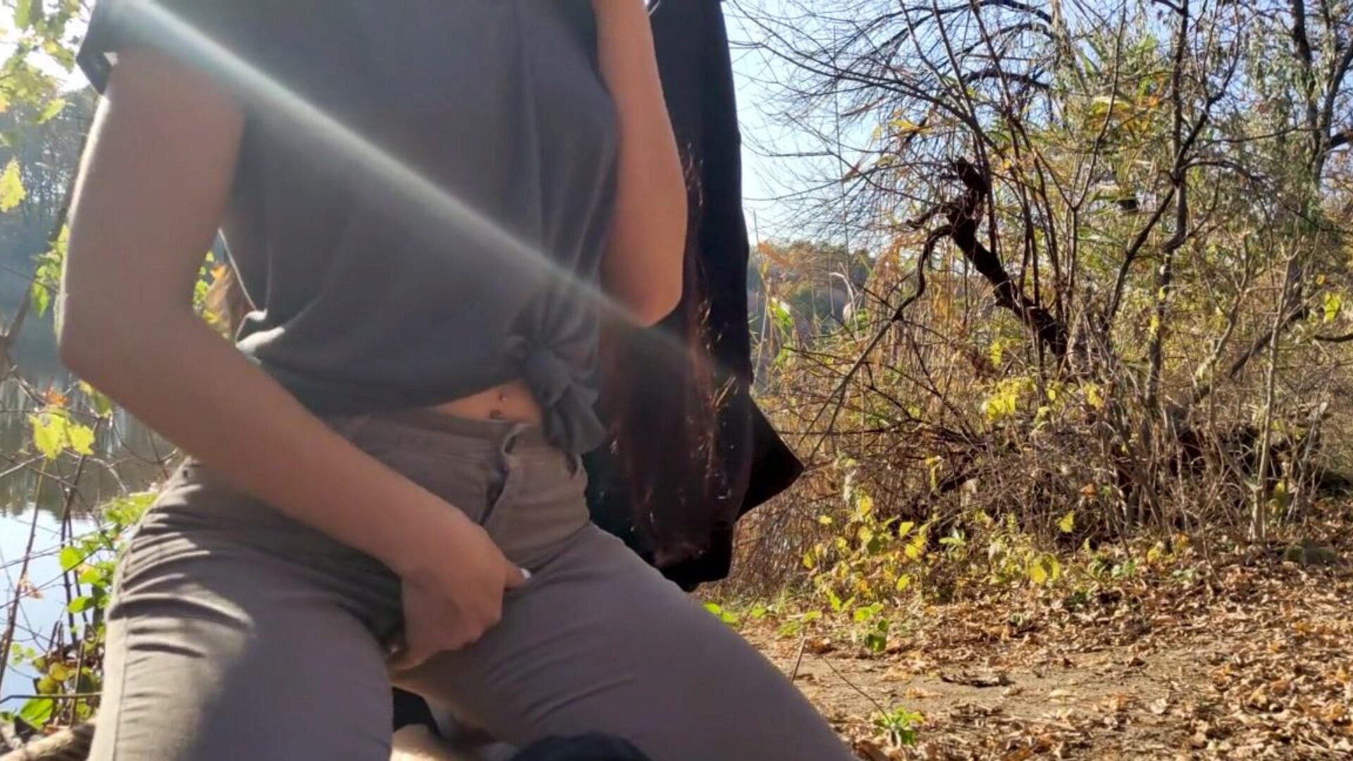 Blowjob on a picnic and not quite choked on cock juice POV - Sexy Yum Yums